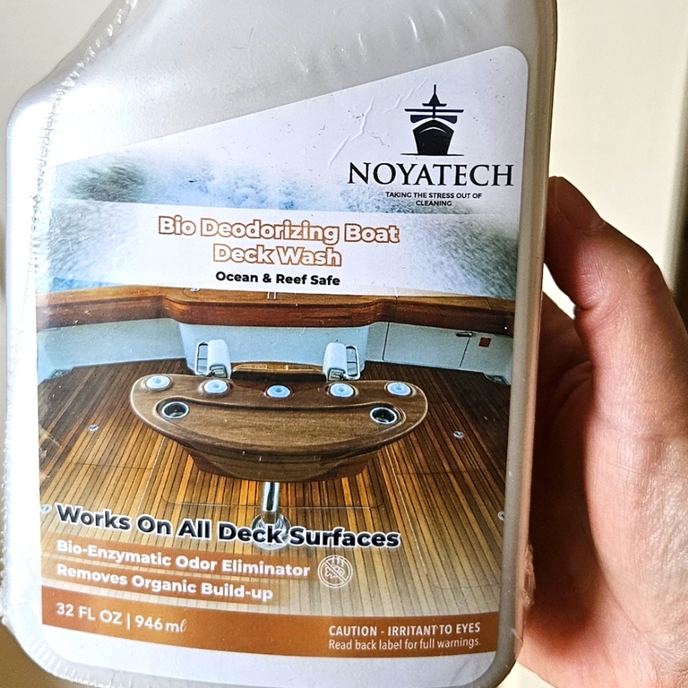 Boo-deodorizing Boat Deck Cleaner and Hull Wash. New.